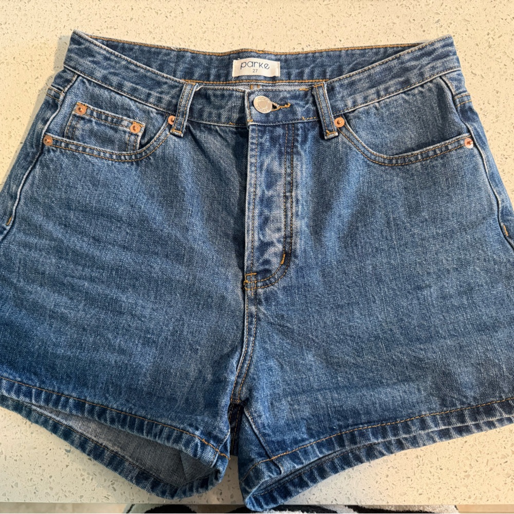 Parker Blue Denim Shorts